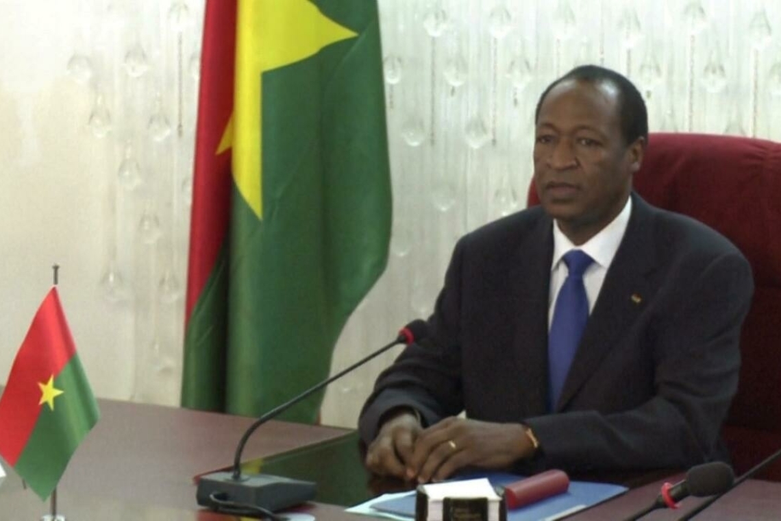 Burkina Faso : Le gouvernement confirme que l'ex-président Blaise Compaoré est "attendu" en fin de semaine